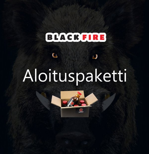 BlackFire aloituspaketti villisikojen houkutteluun