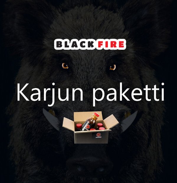 BlackFire villisika karjun paketti