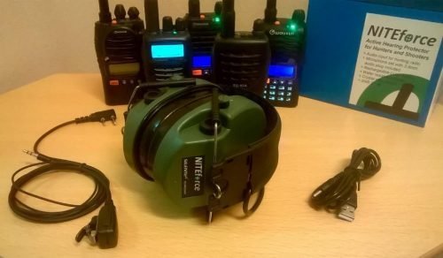 Aktiivinen kuulosuojain, NITEforce Active Hearing Protector set