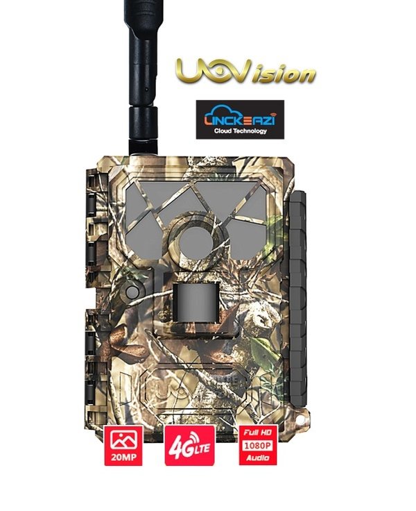 Uovision Glory 4G LTE Cloud 20MP Full HD, LinckEazi pilvipalvelua tukeva etäohjattava riistakamera